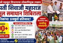 दहिवदमध्ये महसूल विभागाचा लोकाभिमुख उपक्रम “छत्रपती शिवाजी महाराज महसूल समाधान शिबिराला” नागरिकांचा उत्स्फूर्त प्रतिसाद एका दिवसात 800 हून अधिक लाभार्थींना विविध योजनांचा लाभ